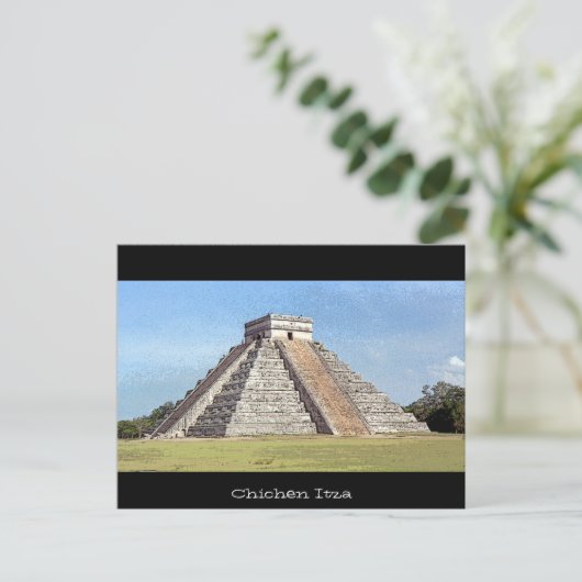 Chichen Itza Briefkaart (Staand voorkant)