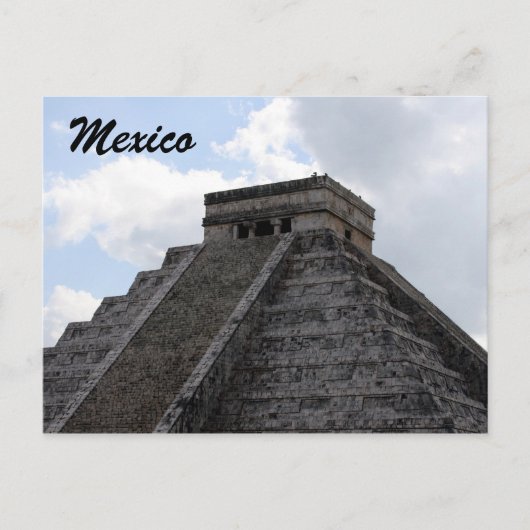 chichen itza briefkaart (Voorkant)