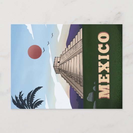 Chichen itzá briefkaart (Voorkant)