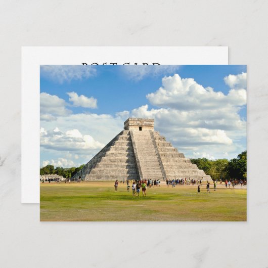 Chichén Itzá Briefkaart (Voorkant / Achterkant)