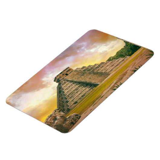 Chichen Itza flexibele magneet (Linkerzijde)