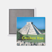 Chichen Itza koelkastmagneet Magneet (Voorkant / Achterkant)