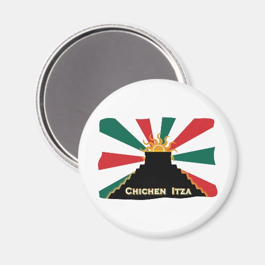 Chichen Itza Magneet (Voorkant / Achterkant)