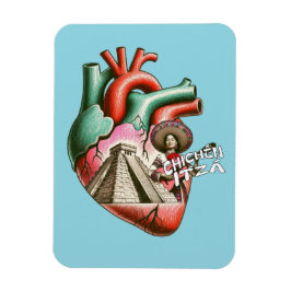 Chichén Itzá Maya Pyramind Mexico Souvenir Magneet