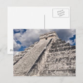 Chichen Itza Mayan Temple in Mexico Briefkaart (Voorkant / Achterkant)
