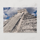 Chichen Itza Mayan Temple in Mexico Briefkaart (Voorkant)