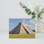 Chichen Itza Mayan Temple in Mexico Briefkaart (Staand voorkant)