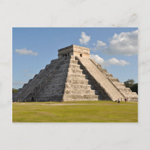 Chichen Itza Mayan Temple in Mexico Briefkaart