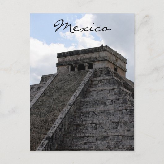 chichen itza mex briefkaart (Voorkant)
