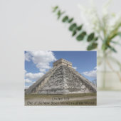 Chichen Itza Mexico Ansichtkaart Briefkaart (Staand voorkant)