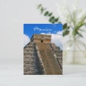 chichen itza mexico briefkaart (Staand voorkant)