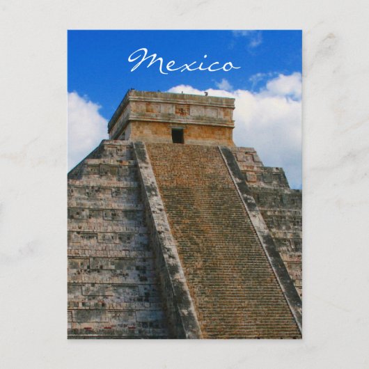 chichen itza mexico briefkaart (Voorkant)