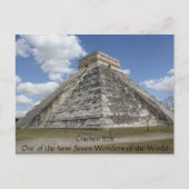Chichen Itza Mexico Briefkaart (Voorkant)