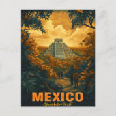  Chichen Itza, Mexico Briefkaart (Voorkant)