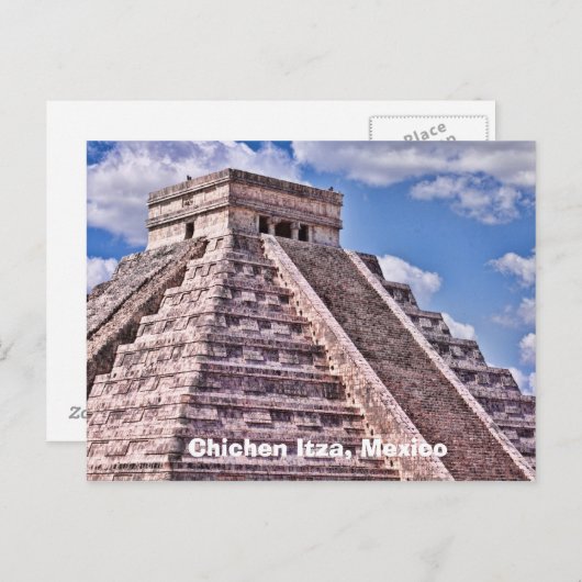 Chichen Itza, Mexico-Briefkaart Briefkaart (Voorkant / Achterkant)