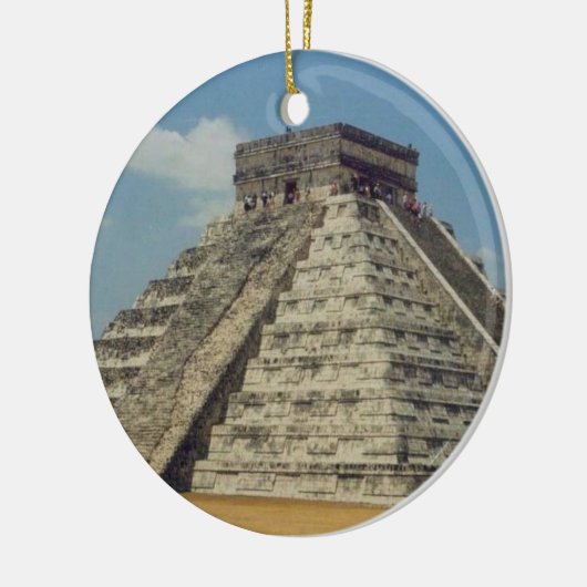 Chichen Itza - Mexico Keramisch Ornament (Links)