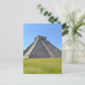 Chichen Itza Mexico Kukulkan Pyramid 7 Wonders Briefkaart (Staand voorkant)
