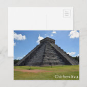 Chichen Itza Mexico Kukulkan Pyramid 7 Wonders Briefkaart (Voorkant / Achterkant)
