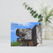 Chichen Itza Mexico Kukulkan Waxaklahun Ubah Kan Briefkaart (Staand voorkant)