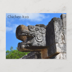 Chichen Itza Mexico Kukulkan Waxaklahun Ubah Kan Briefkaart