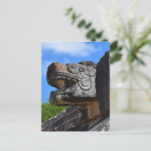 Chichen Itza Mexico Kukulkan Waxaklahun Ubah Kan Briefkaart (Staand voorkant)