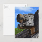 Chichen Itza Mexico Kukulkan Waxaklahun Ubah Kan Briefkaart (Voorkant / Achterkant)