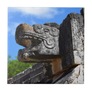 Chichen Itza Mexico Kukulkan Waxaklahun Ubah Kan Tegeltje