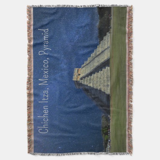 Chichen Itza, Mexico, piramide Deken (Voorkant Verticaal)