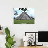 Chichen Itza, Mexico Poster (Thuiskantoor)