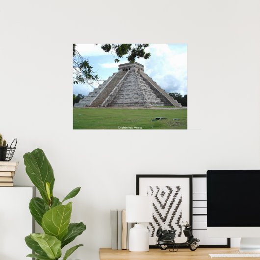 Chichen Itza, Mexico Poster (Thuiskantoor)
