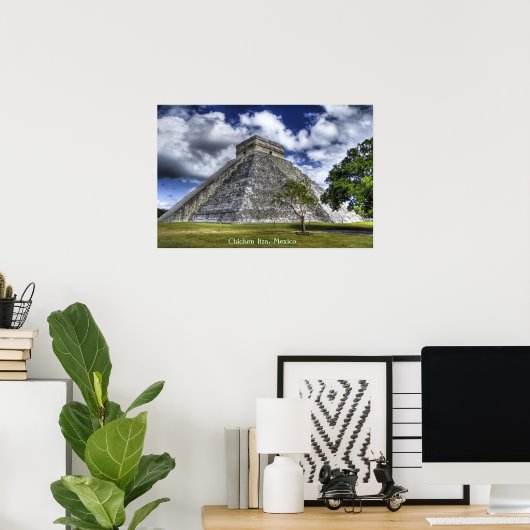 Chichen Itza, Mexico Poster (Thuiskantoor)