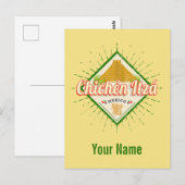 Chichen Itza Mexico Retro Mayan Yucatan Briefkaart (Voorkant / Achterkant)