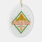 Chichen Itza Mexico Retro Mayan  Yucatan Keramisch Ornament (Rechts)