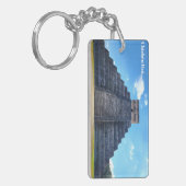 Chichén Itzá Mexico Souvenir Acryl Sleutelhanger (Voorkant Links)