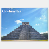 Chichén Itzá Mexico Souvenir Magneet (Voorkant)