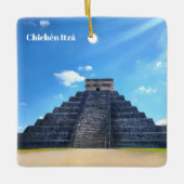 Chichén Itzá Mexico Souvenir Ornament (Voorkant)