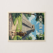 Chichén Itzá Mexico – Tempel van Kukulcán Legpuzzel (Horizontaal)