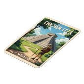 Chichén Itzá Mexico – Temple of Kukulcán Magneet (Linkerzijde)