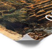 Chichen Itza Mexico Vintage Travel ArtWork Poster (Hoek)