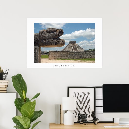 Chichén Itzá Poster (Thuiskantoor)