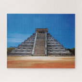 Chichen Itza Pyramid Jigzaag Puzzle Legpuzzel (Horizontaal)