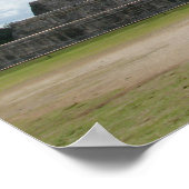 Chichén Itzá Pyramid Poster (Hoek)