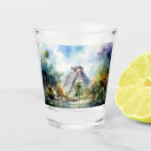 Chichen Itza Shot Glas (Voorkant)