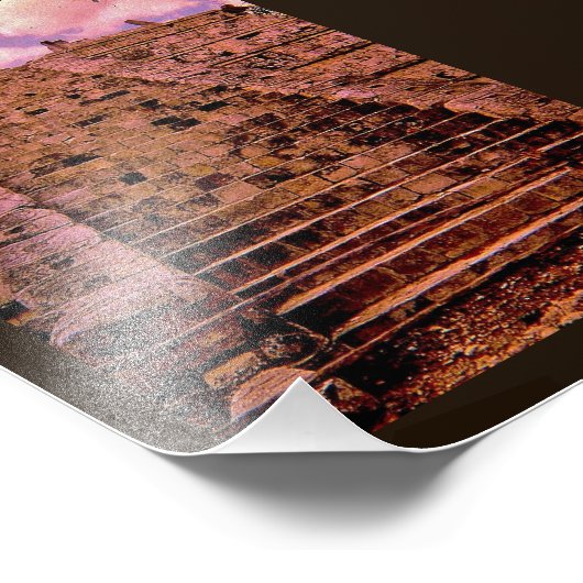 Chichen Itza Staircase Foto Afdruk (Hoek)