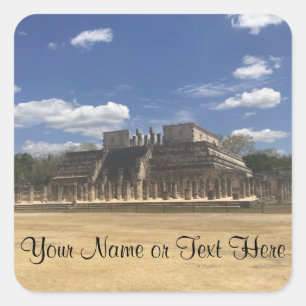 Chichen Itza Tempel van de arriors #3 Stickers