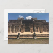 Chichen Itza Tempel van de Warriors #2 Briefkaart (Voorkant / Achterkant)