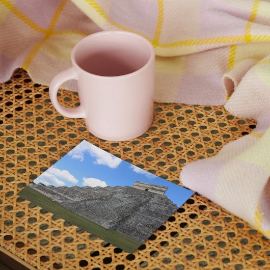 Chichen Itza tempel van Kukulcan Uitzicht uit het  Briefkaart