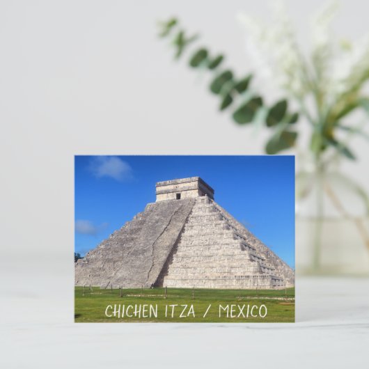 Chichen Itza, Tempelkrijgers Briefkaart (Staand voorkant)
