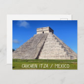 Chichen Itza, Tempelkrijgers Briefkaart (Voorkant / Achterkant)
