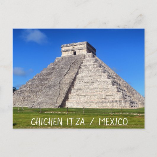Chichen Itza, Tempelkrijgers Briefkaart (Voorkant)